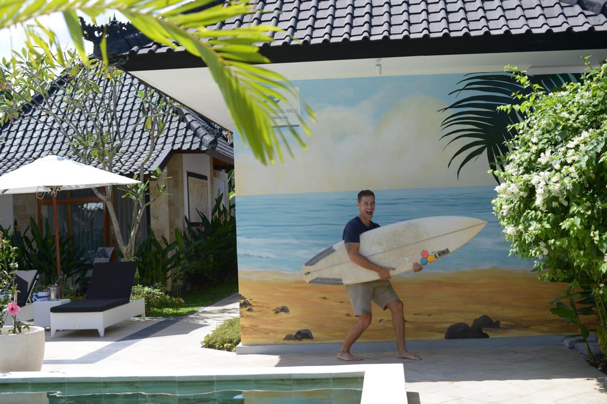 Villa Casablanca Surf Keramas Bagian luar foto